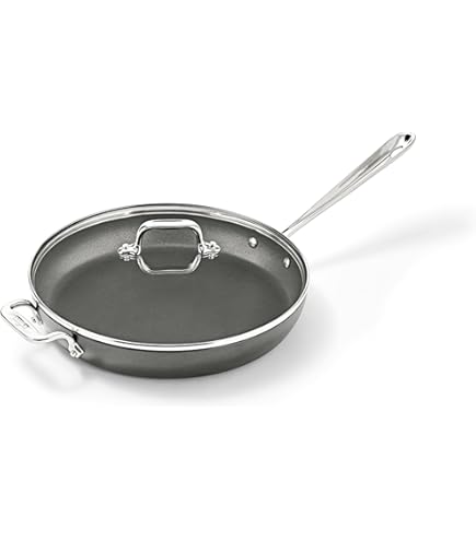 Amazon.com: All-Clad Stainless 12-Inch Nonstick Fry Pan: Skillets